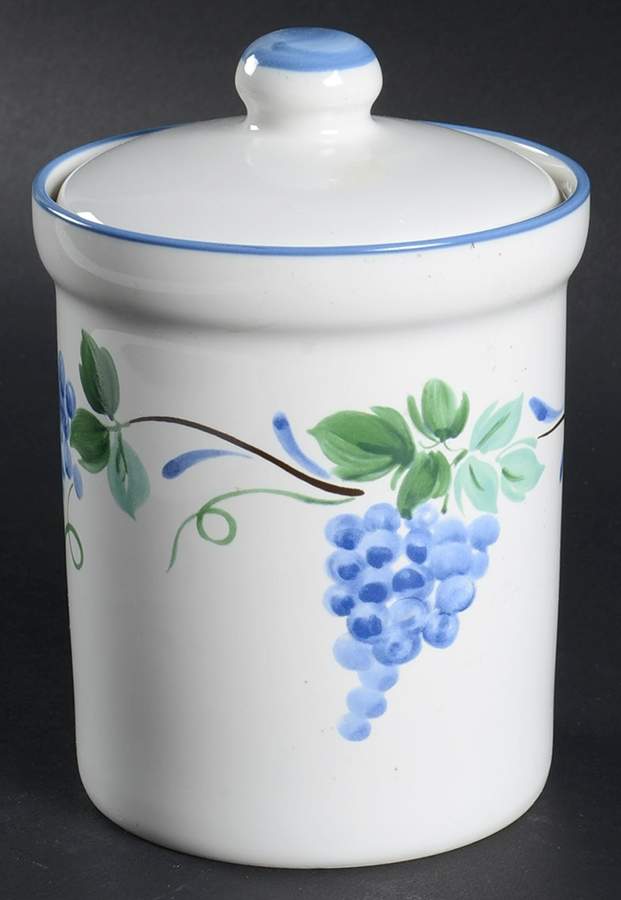 Vineyard Small Canister & Lid by Savoir Vivre-1