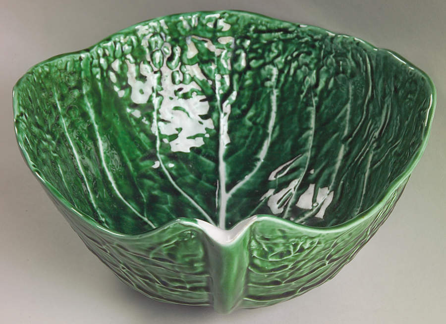 Cabbage Green 10" Large Salad Serving Bowl by Secla-1