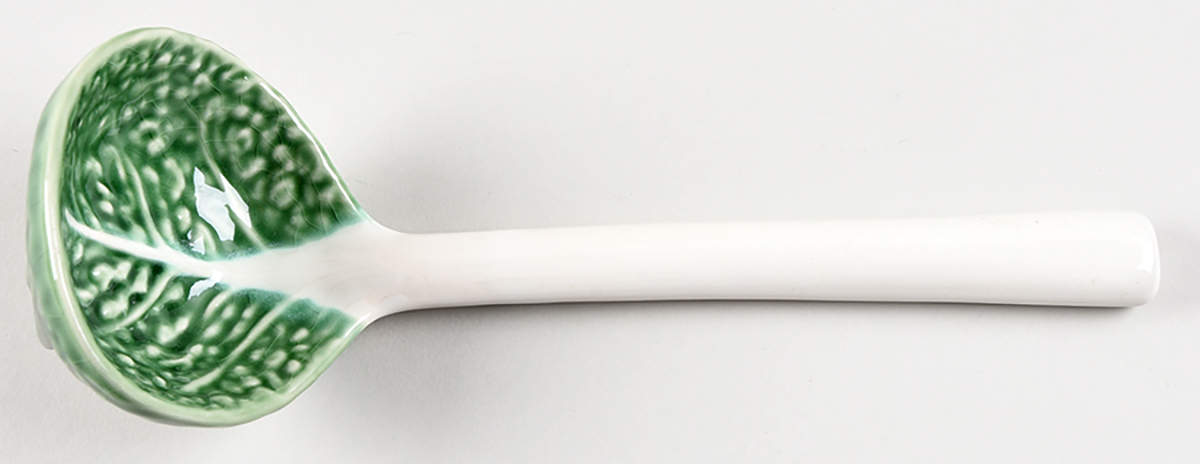 Cabbage Green Tureen Ladle by Secla-1