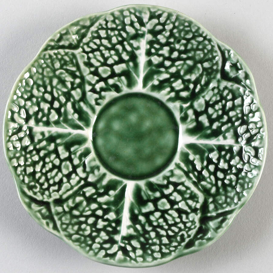 Cabbage Green Saucer by Secla-1