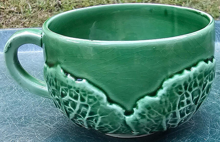 Cabbage Green Flat Cup by Secla-1