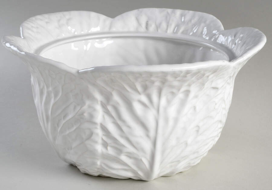 Cabbage White Tureen No Lid by Secla-1