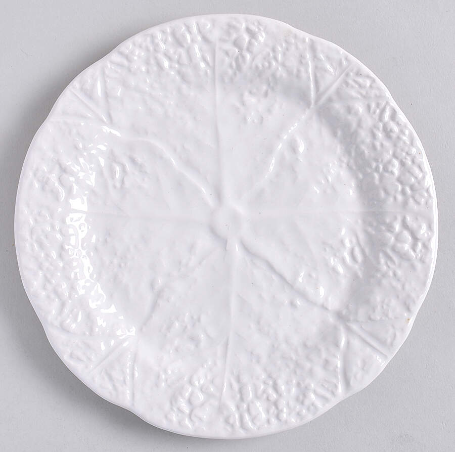 Cabbage White Bread & Butter Plate by Secla-1