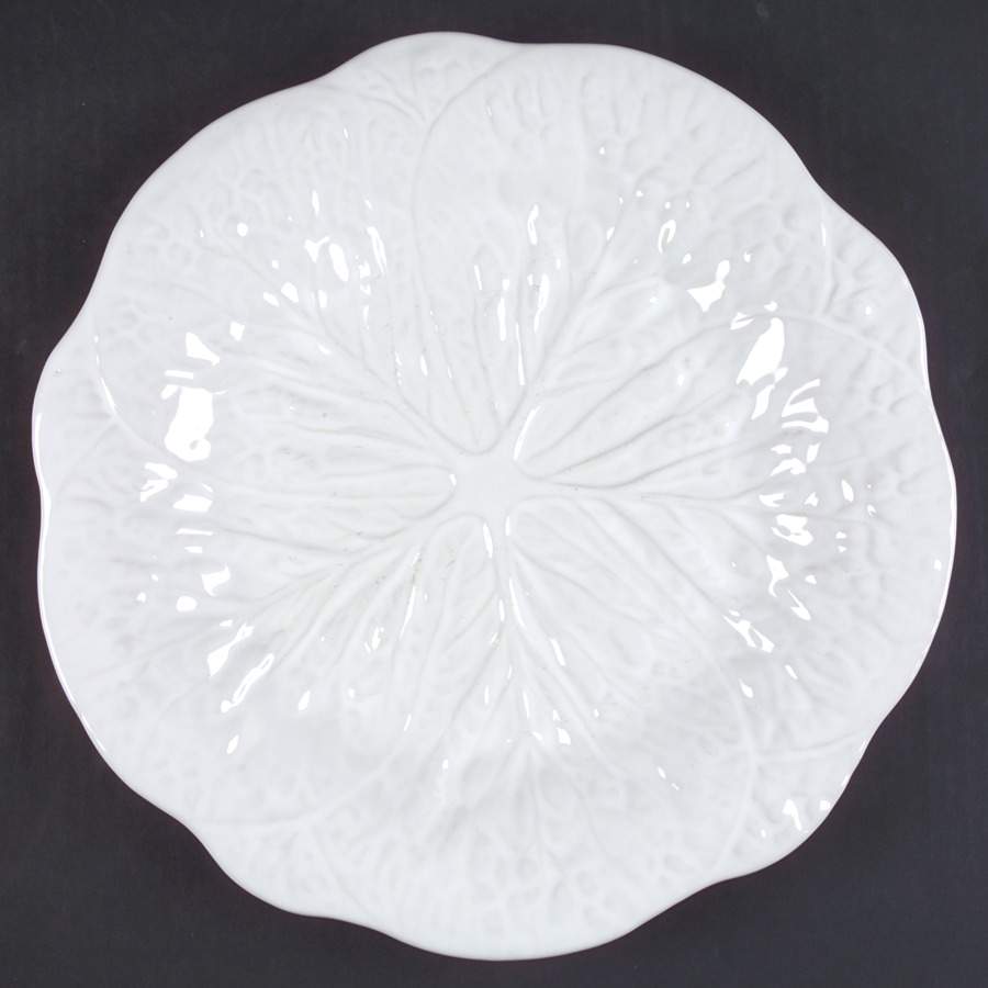 Cabbage White Dinner Plate by Secla-1