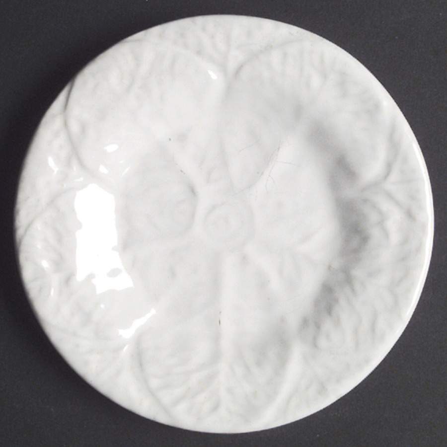Cabbage White Bread & Butter Plate by Secla-1