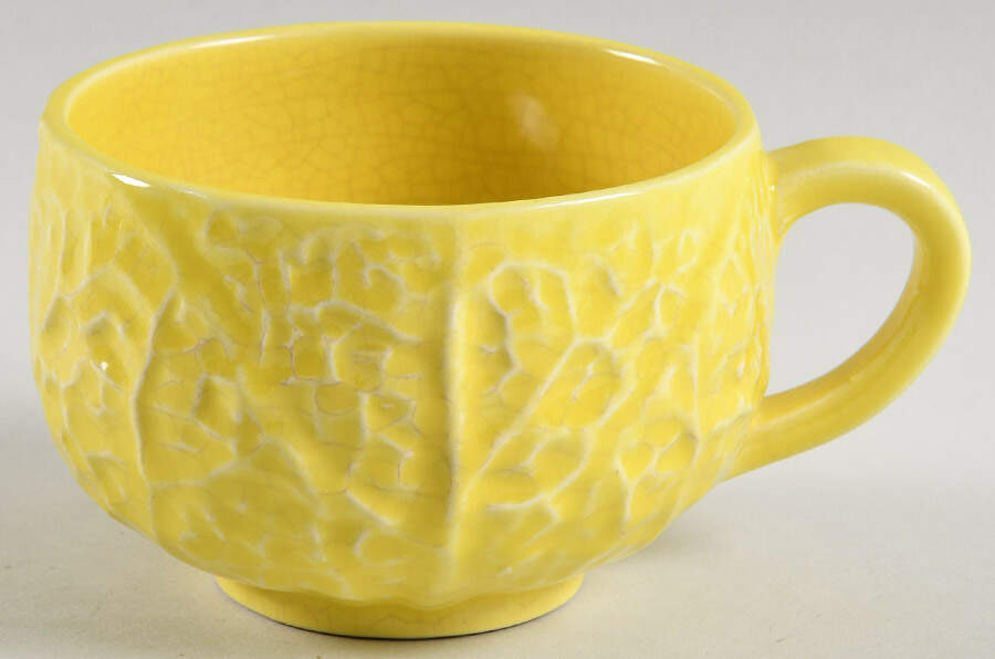 Cabbage Yellow Flat Cup by Secla-1