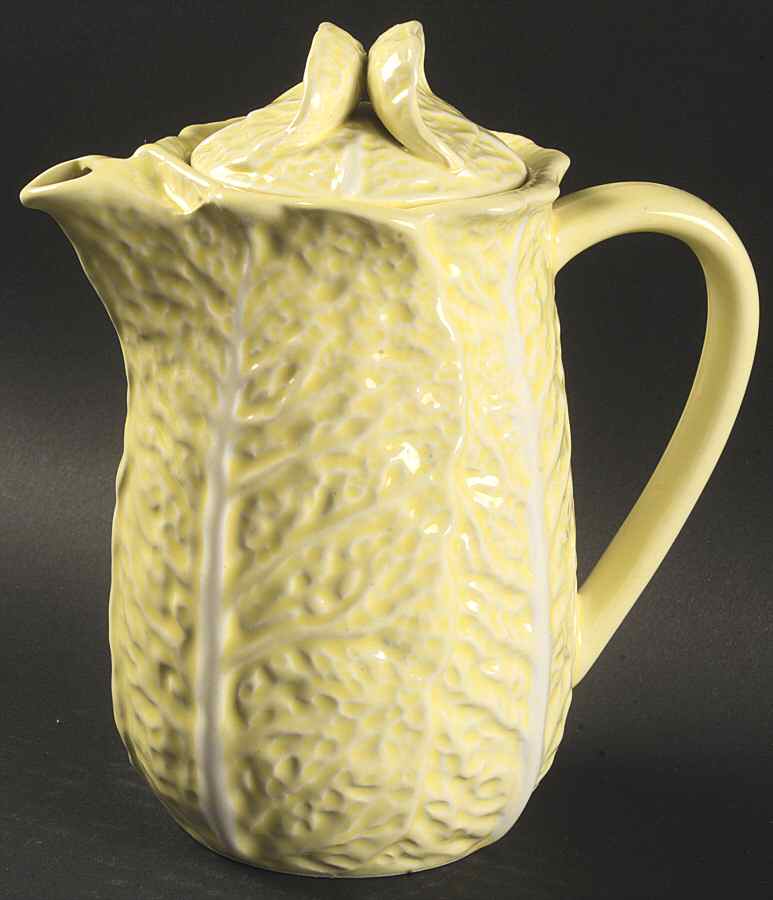 Cabbage Yellow Hot Water Jug & Lid by Secla-1