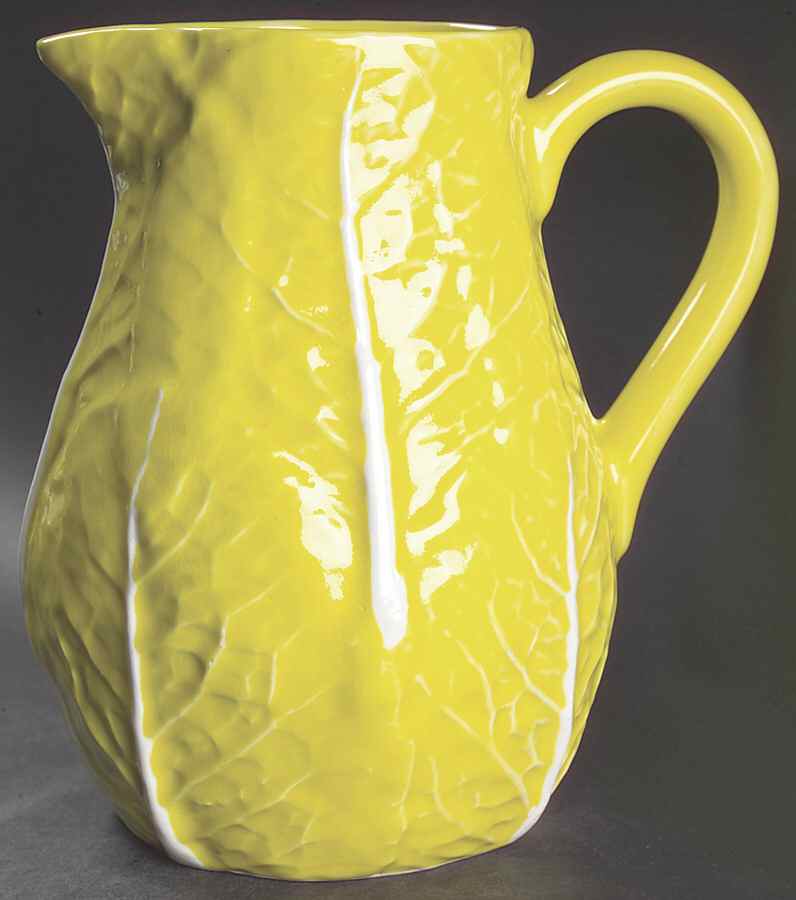 Cabbage Yellow 48 Oz Pitcher by Secla-1