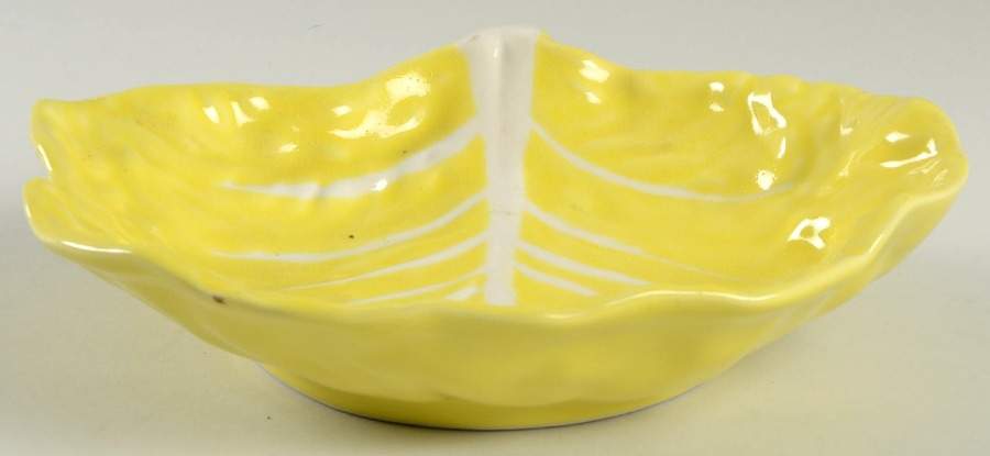 Cabbage Yellow 8" Individual Salad Bowl by Secla-1