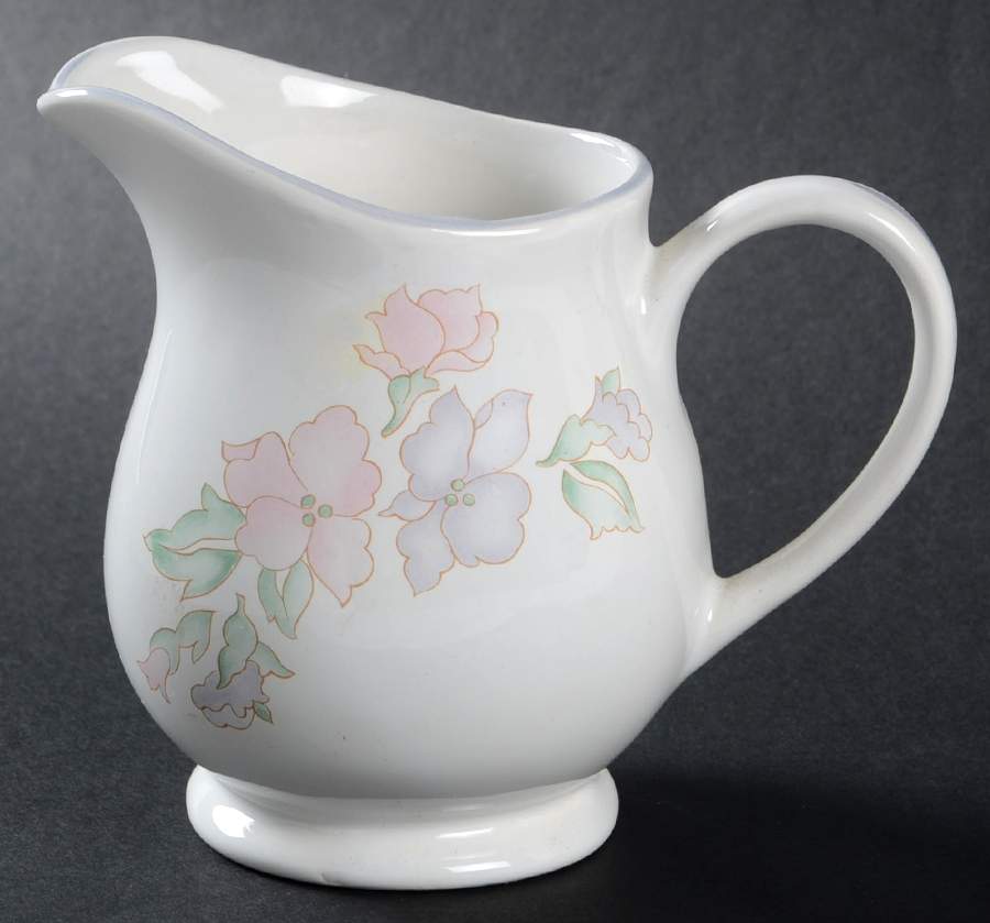 Romance (Blue Trim) Creamer by Sadler-1