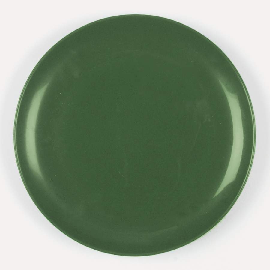 California Modern Dark Green Dinner Plate by Santa Anita-1