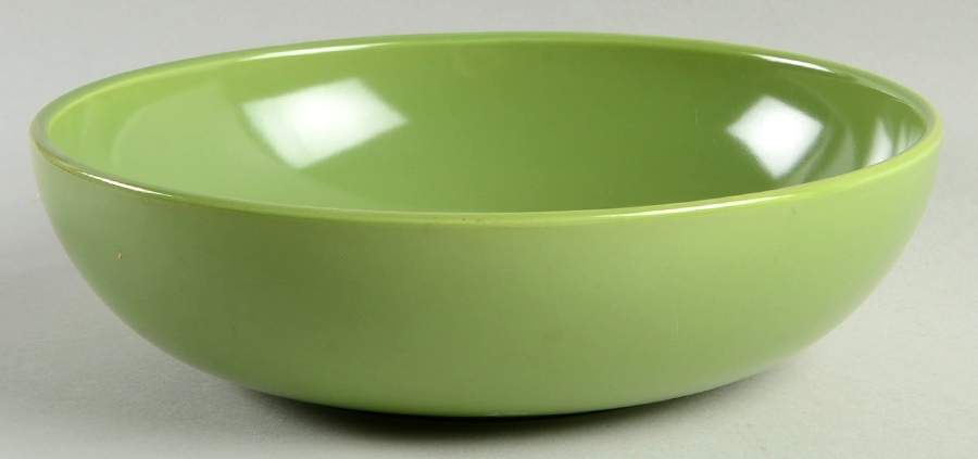 California Modern Light Green 8" Round Vegetable Bowl by Santa Anita-1