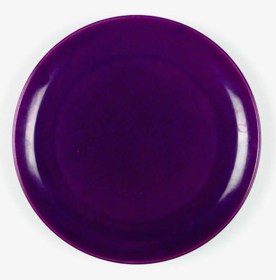 California Modern Purple Dinner Plate by Santa Anita-1
