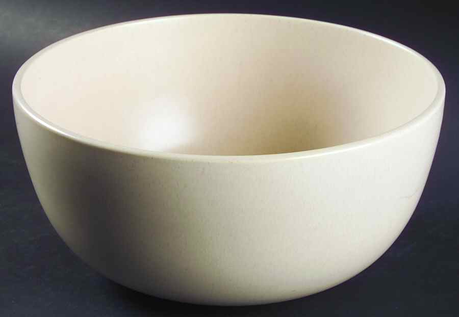 California Modern Sand (Matte) 9" Salad Serving Bowl by Santa Anita-1