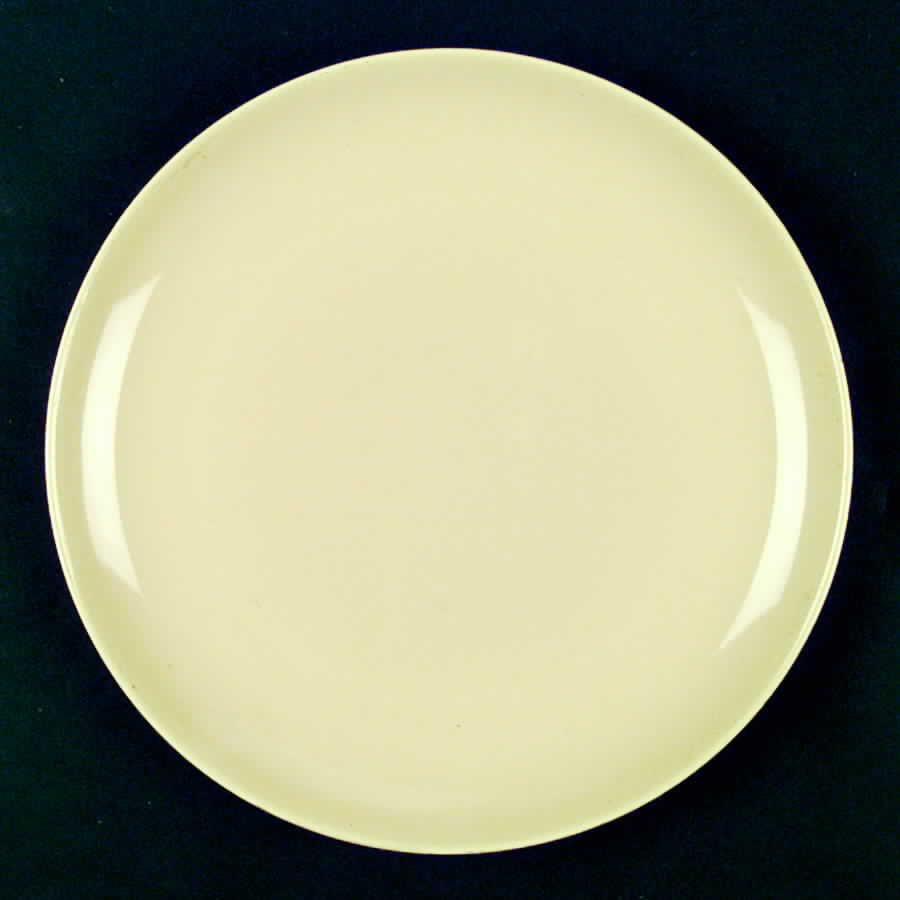 California Modern Yellow (Canary, Specks) Dinner Plate by Santa Anita-1