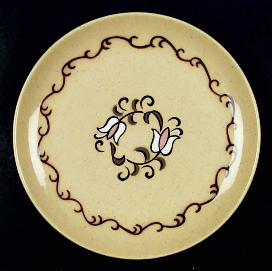 California Rancho Dinner Plate by Santa Anita-1