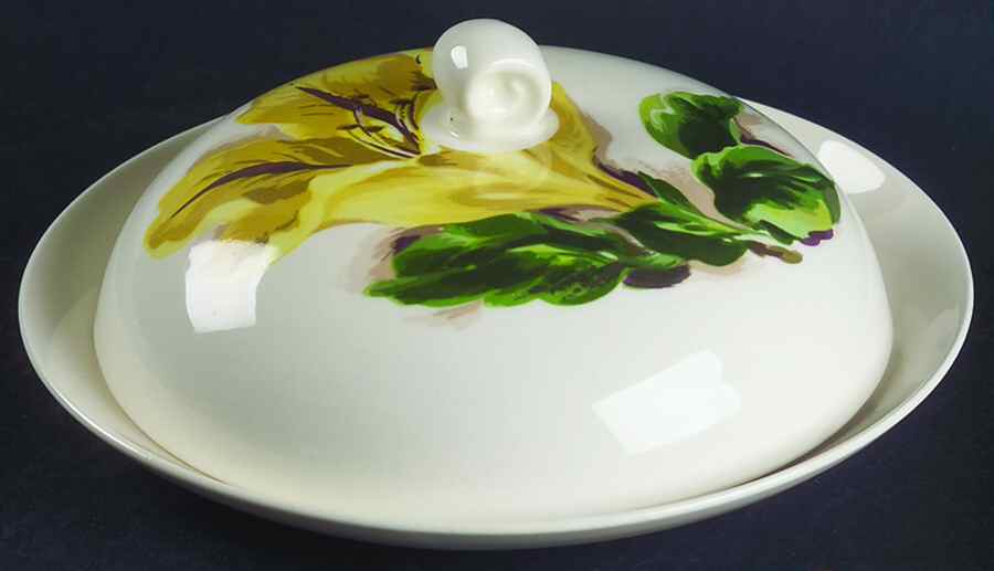 Cup of Gold Round Covered Butter by Santa Anita-1