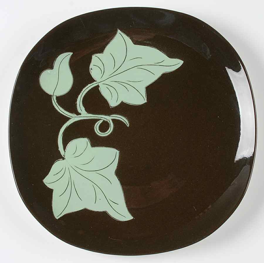 Del Mar (Brown Background) 11" Chop Plate (Round Platter) by Santa Anita-1