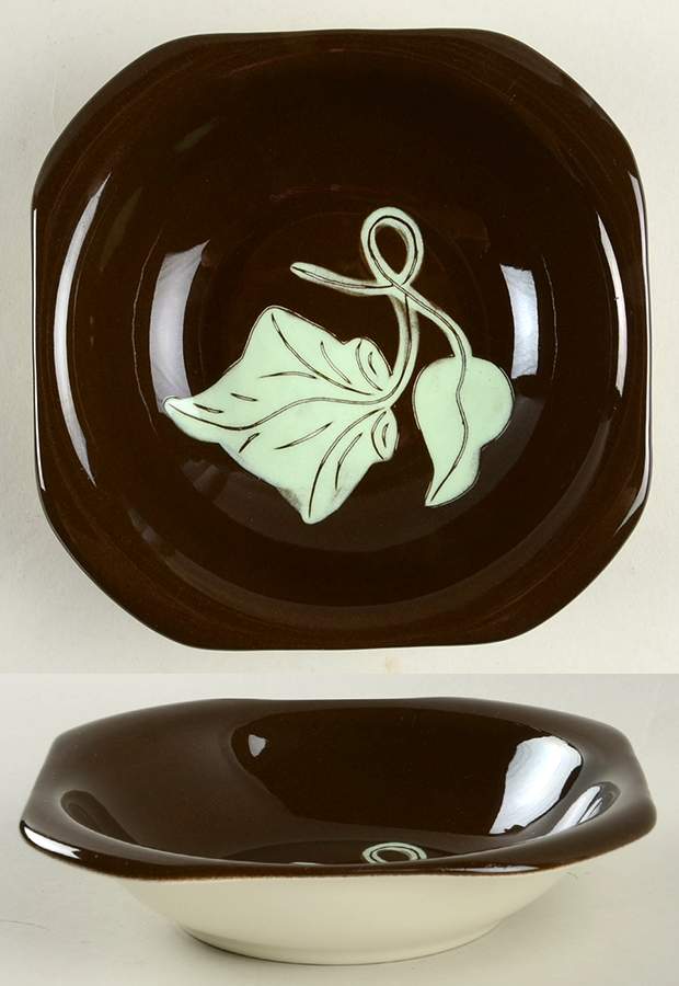 Del Mar (Brown Background) Coupe Cereal Bowl by Santa Anita-1