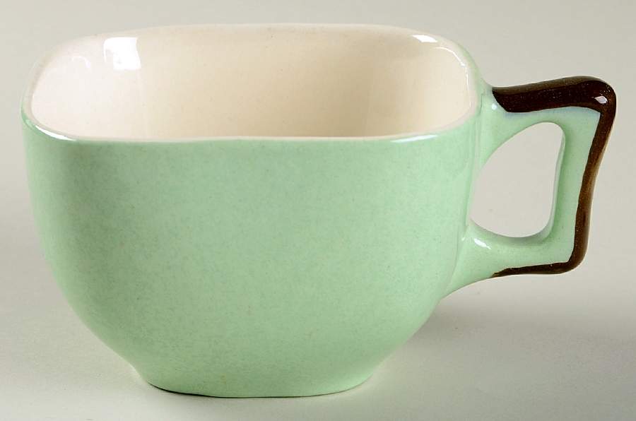 Del Mar (Green Background) Flat Cup by Santa Anita-1