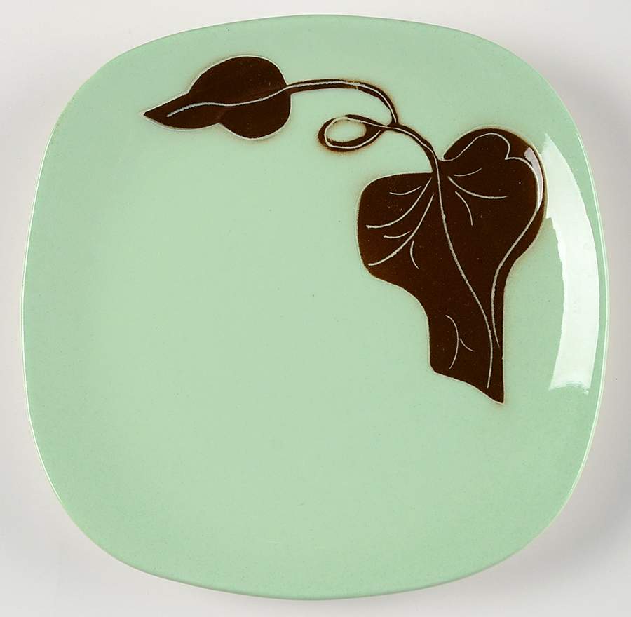 Del Mar (Green Background) Bread & Butter Plate by Santa Anita-1