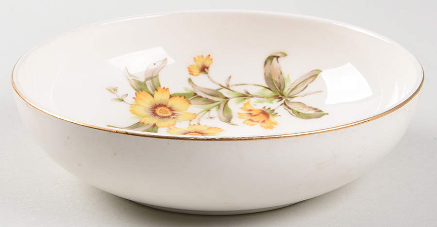 Modern Susie Yellow Coupe Cereal Bowl by Santa Anita-1