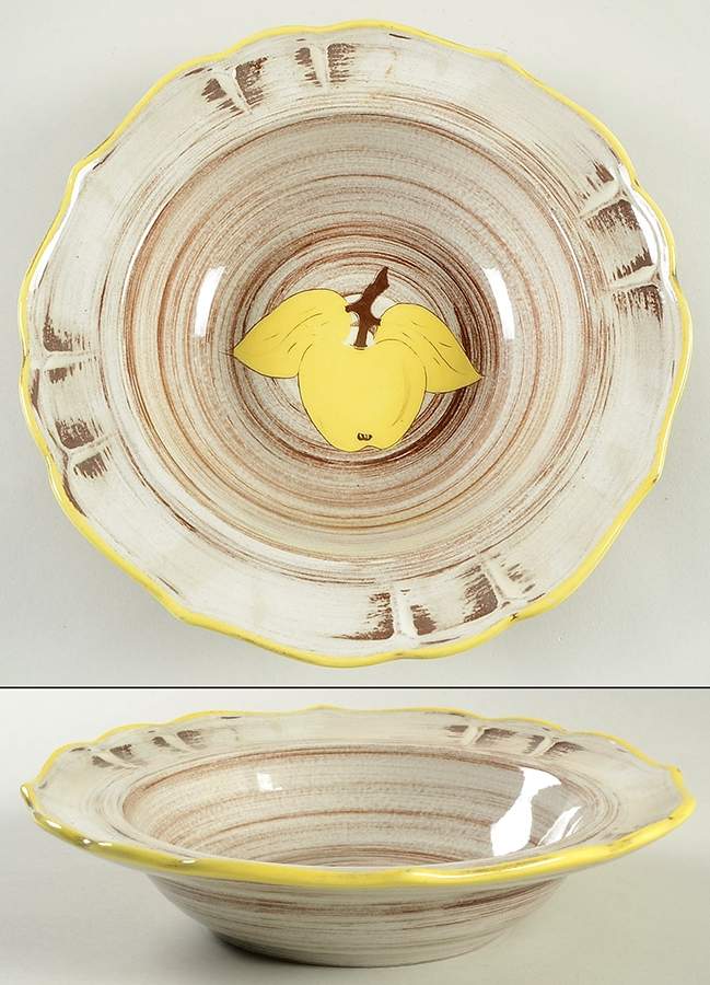 Provincial Apple 10" Round Vegetable Bowl by Santa Anita-1