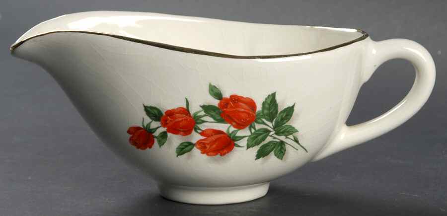 American Beauty Gravy Boat by Sabin-1