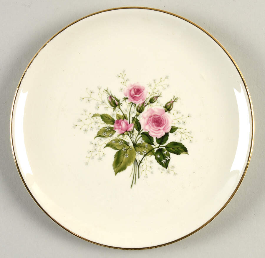 Cathy Rose (Smooth Edge) Salad Plate by Sabin-1