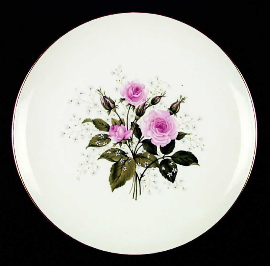 Cathy Rose (Smooth Edge) Dinner Plate by Sabin-1