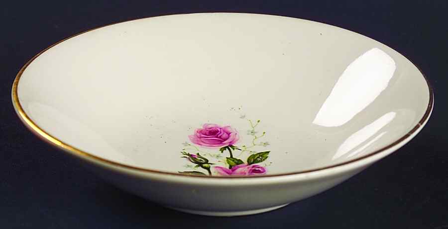 Cathy Rose (Smooth Edge) Fruit/Dessert (Sauce) Bowl by Sabin-1