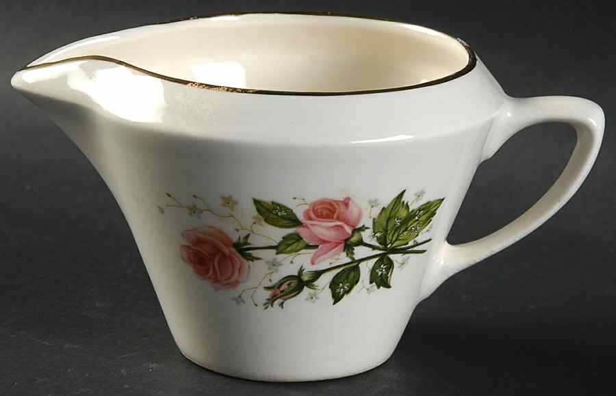 Cathy Rose (Smooth Edge) Creamer by Sabin-1