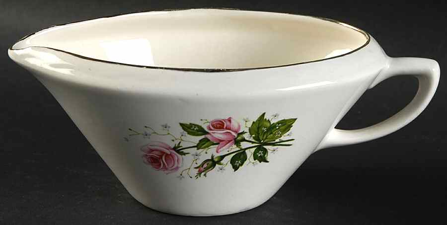 Cathy Rose (Smooth Edge) Gravy Boat by Sabin-1