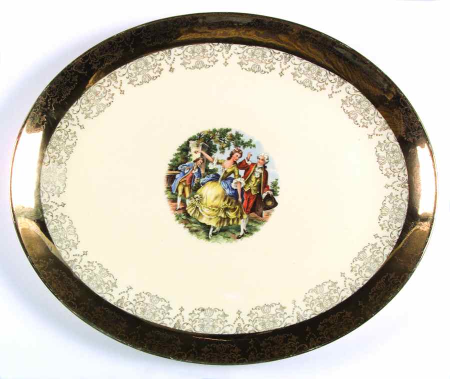 SAB1 15" Oval Serving Platter by Sabin-1