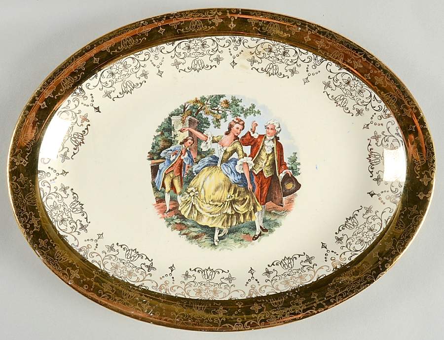 SAB5 11" Oval Serving Platter by Sabin-1