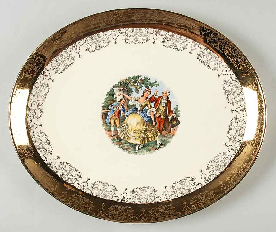 SAB1 13" Oval Serving Platter by Sabin-1