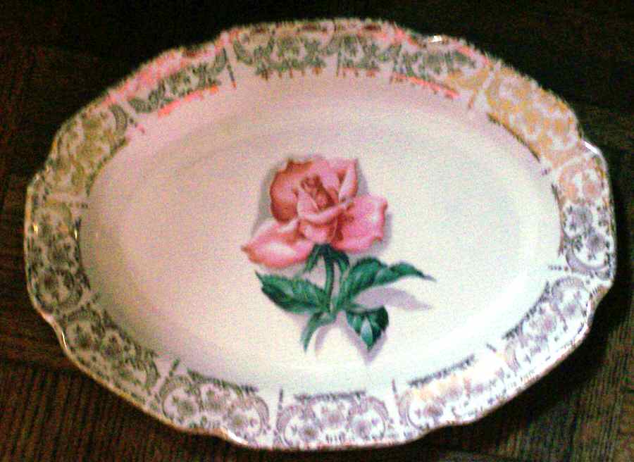 SAB10 14" Oval Serving Platter by Sabin-1