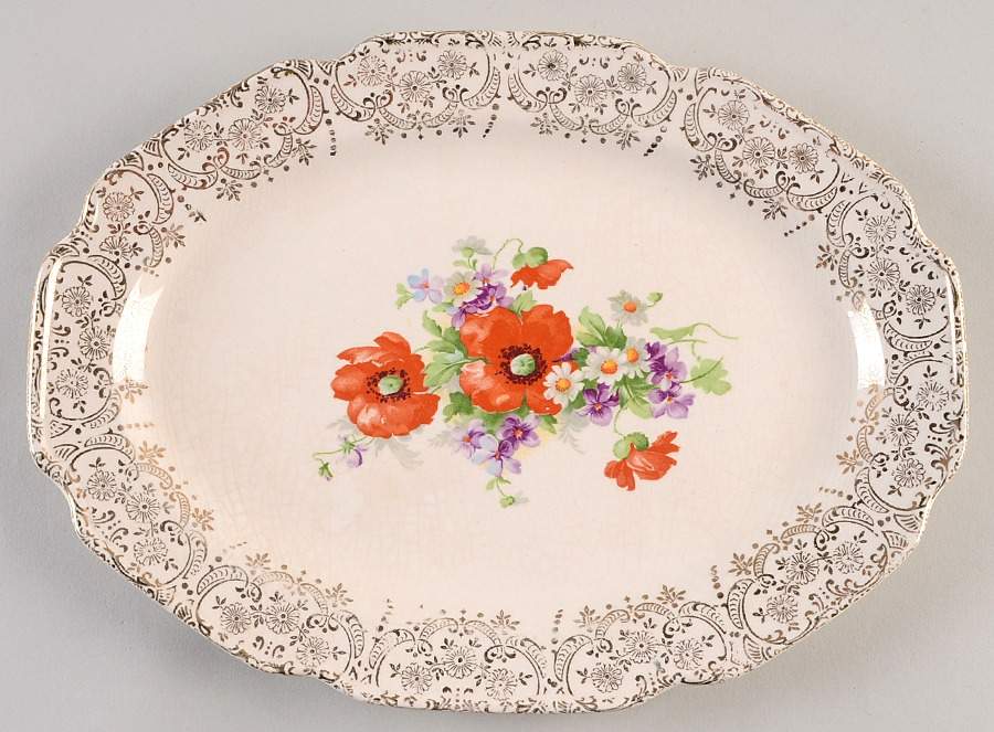 SAB17 11" Oval Serving Platter by Sabin-1