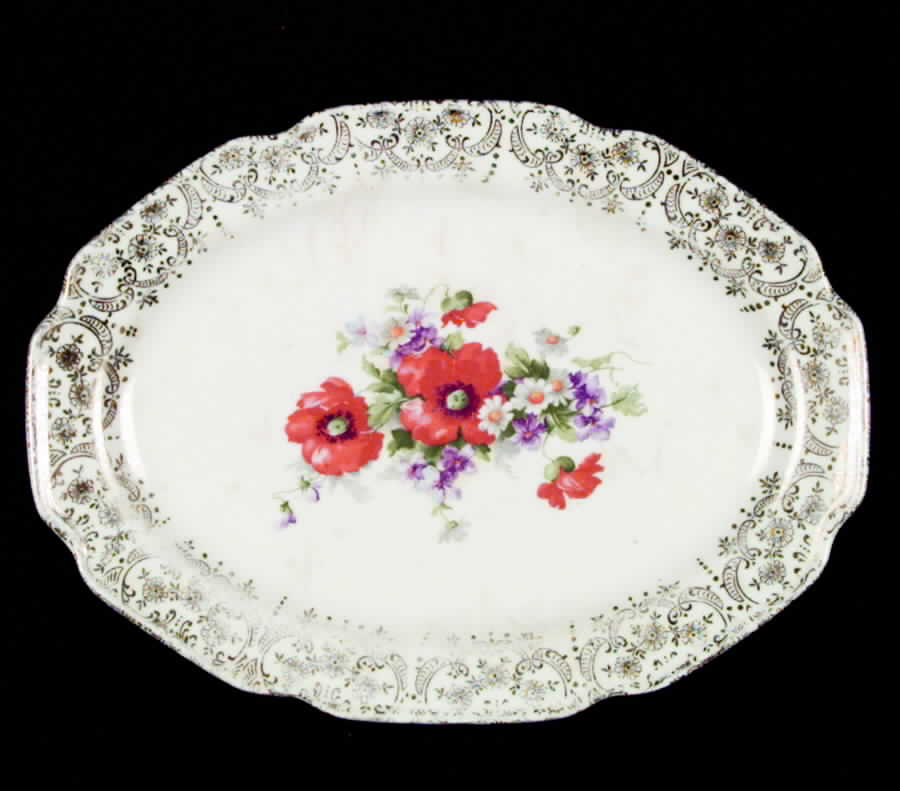 SAB17 14" Oval Serving Platter by Sabin-1