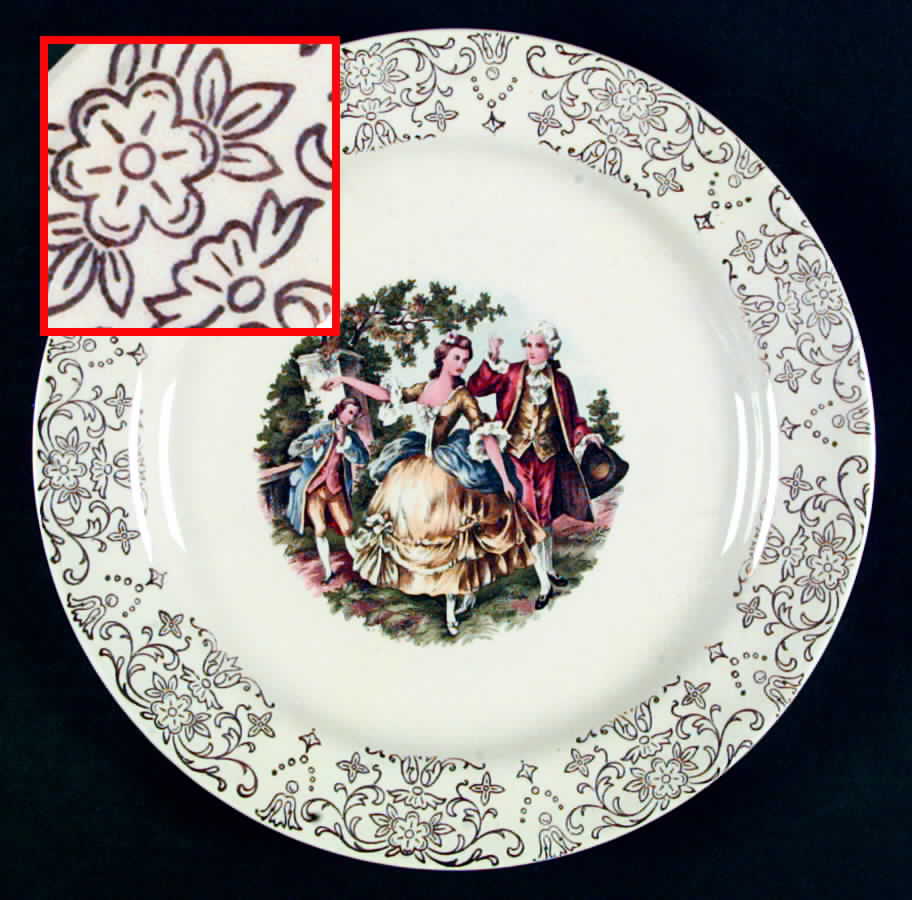 SAB29 Luncheon Plate by Sabin-1