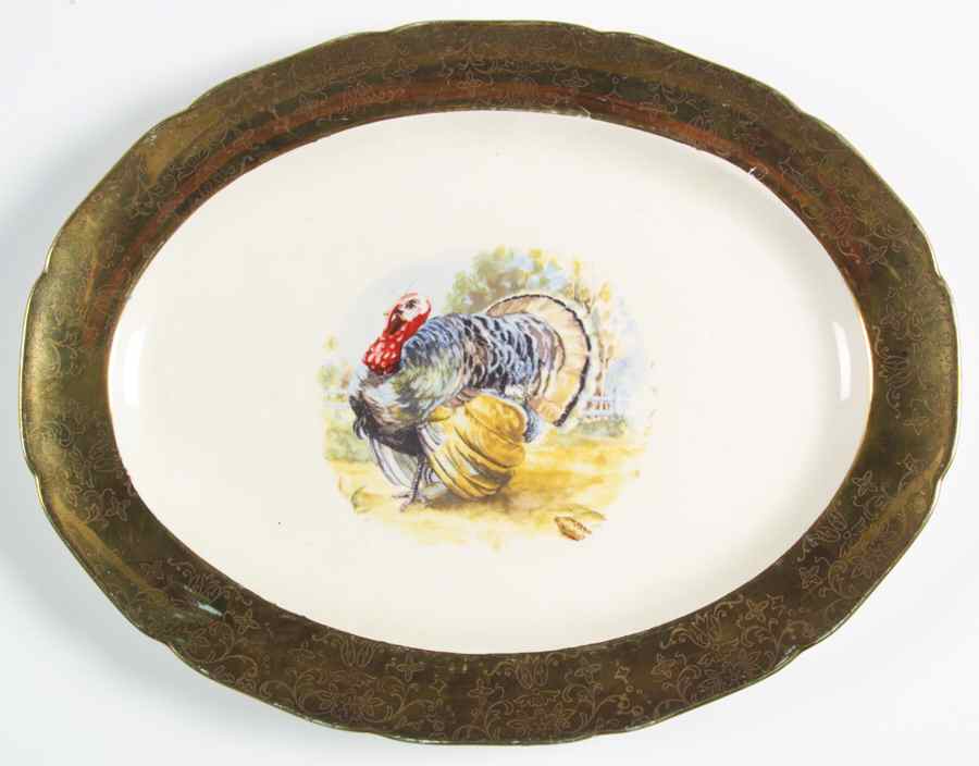SAB30 13" Oval Serving Platter by Sabin-1