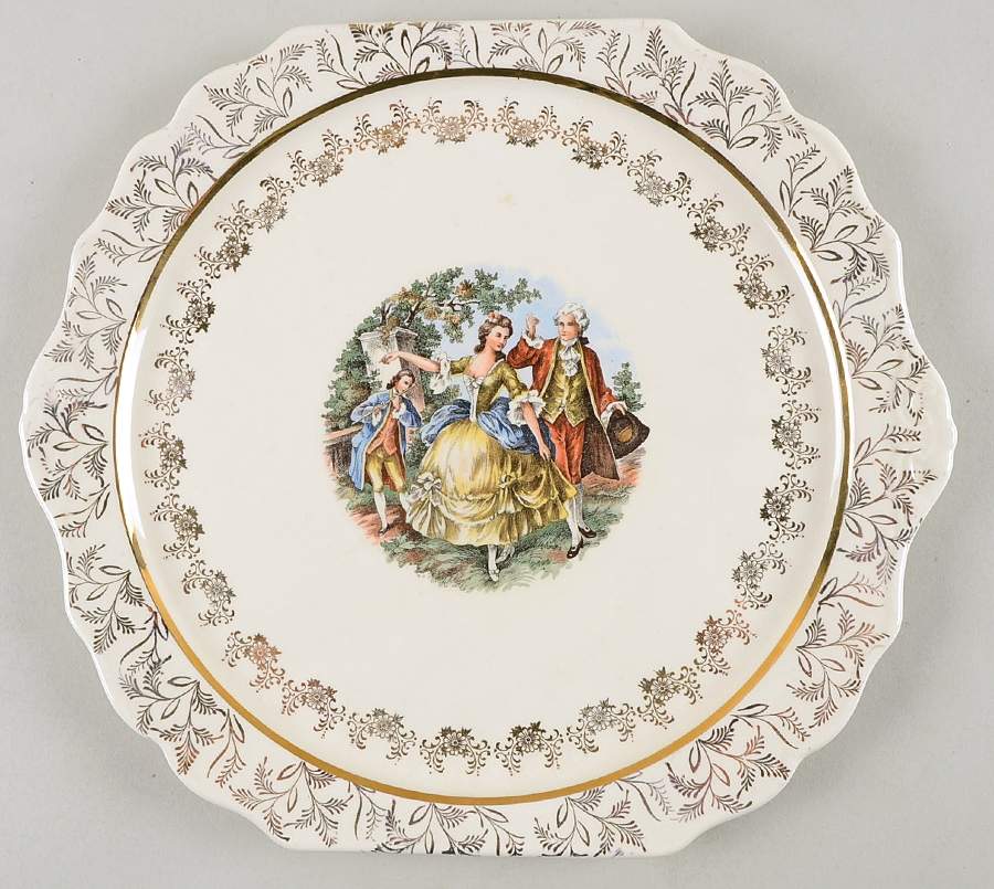 SAB4 Handled Cake Plate by Sabin-1