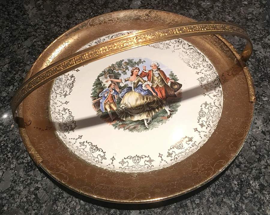 SAB5 Dinner Plate & Detachable Metal Handle by Sabin-1