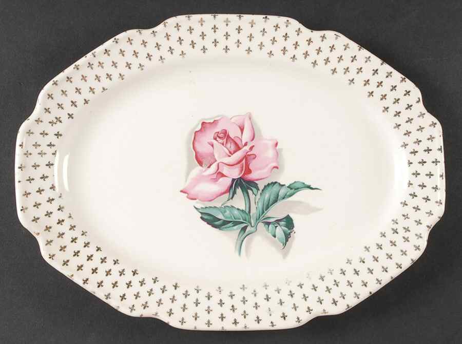 SAB8 11" Oval Serving Platter by Sabin-1