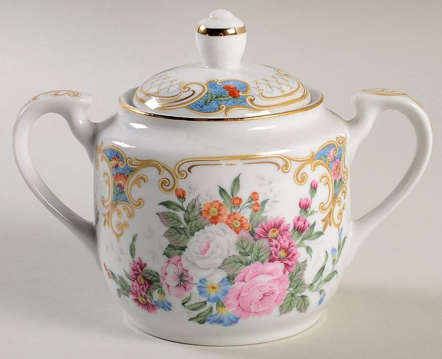 Amore Sugar Bowl & Lid by Sadek-1