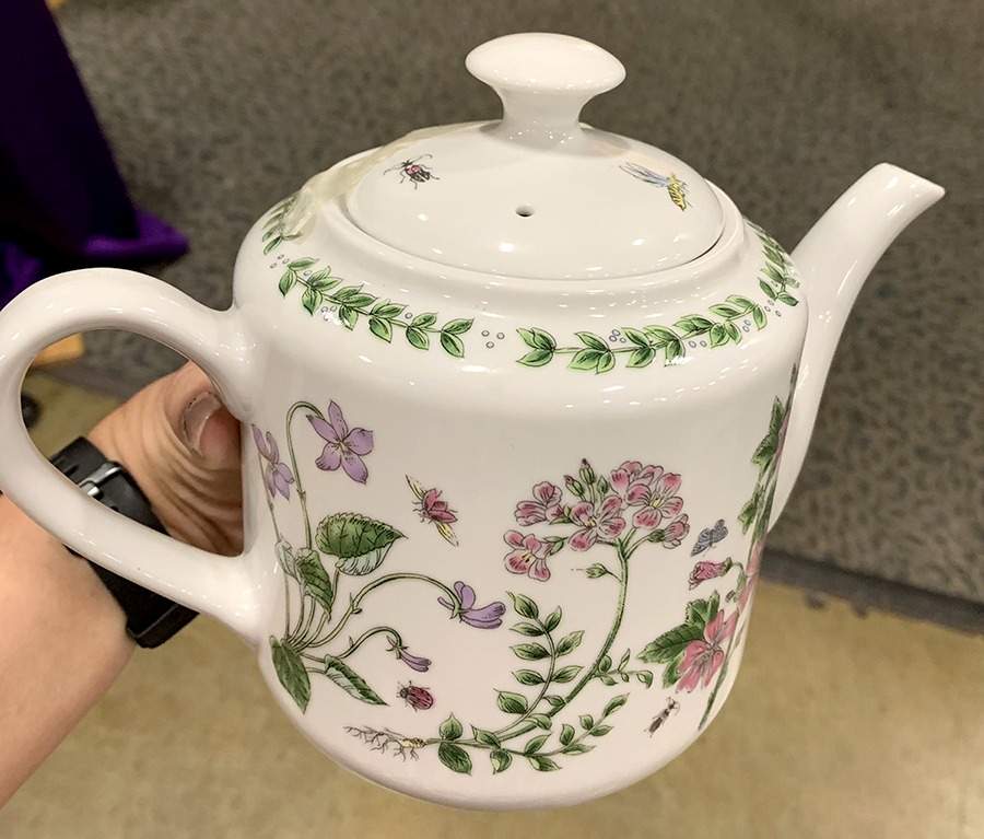 Botanical Teapot & Lid by Sadek-1
