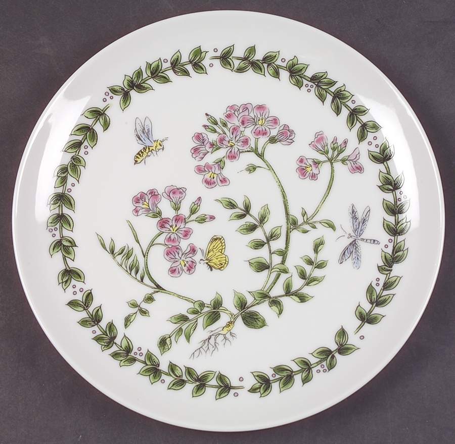 Botanical Salad Plate by Sadek-1