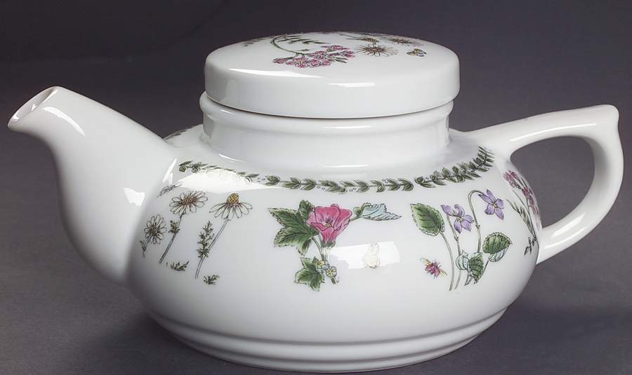 Botanical Mini Teapot & Lid by Sadek-1