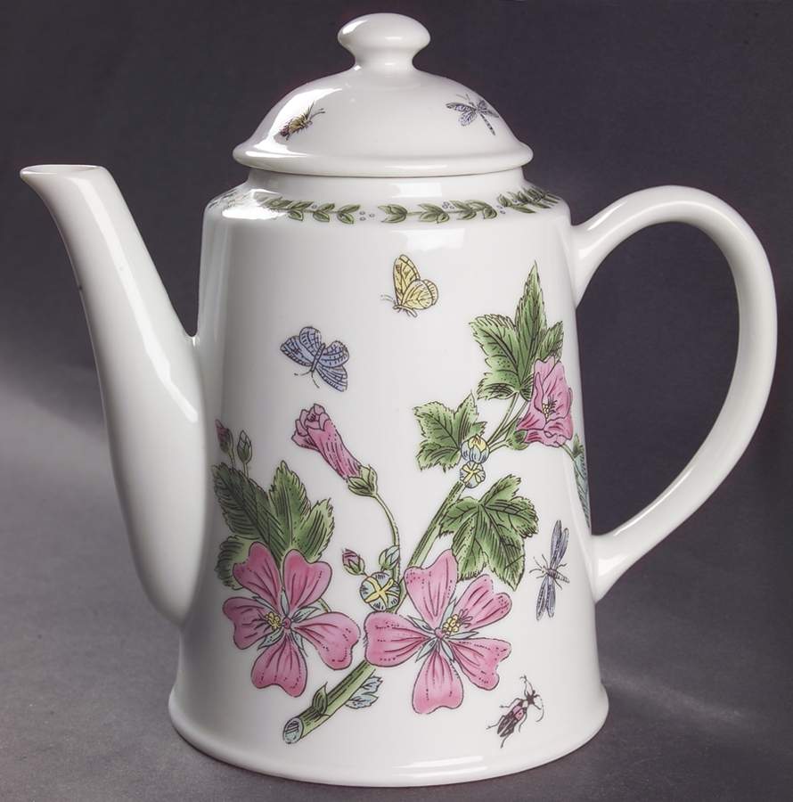 Botanical Coffee Pot & Lid by Sadek-1