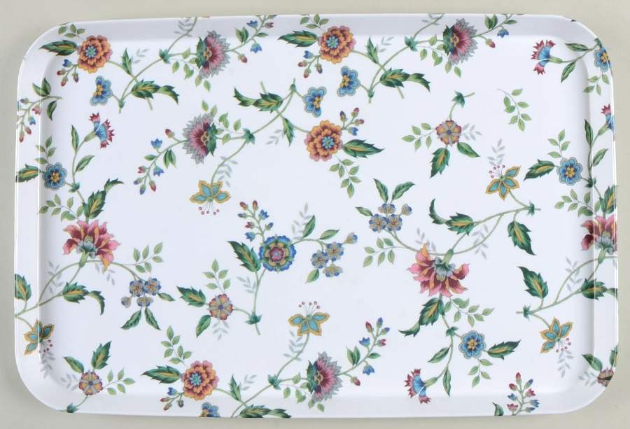 Buckingham Plastic Serving Tray 17" by Sadek-1